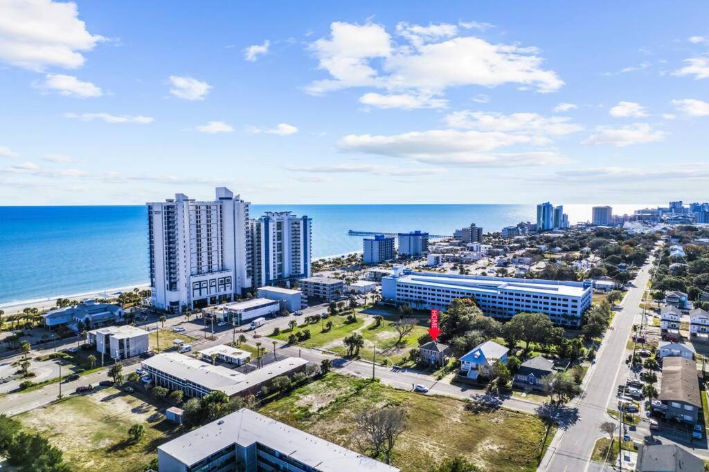 Dazzling Centrally Located Ocean View W 2 Kings, Huge Private Yard, 2 Decks, Firepit, Bbq Myrtle Beach Luaran gambar