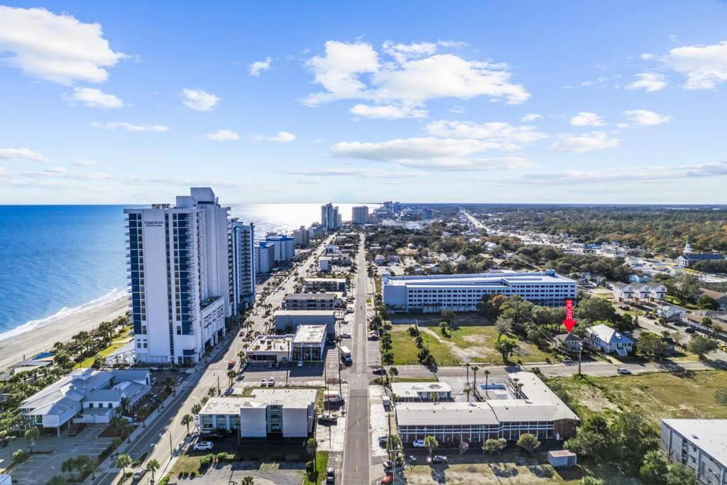 Dazzling Centrally Located Ocean View W 2 Kings, Huge Private Yard, 2 Decks, Firepit, Bbq Myrtle Beach Luaran gambar