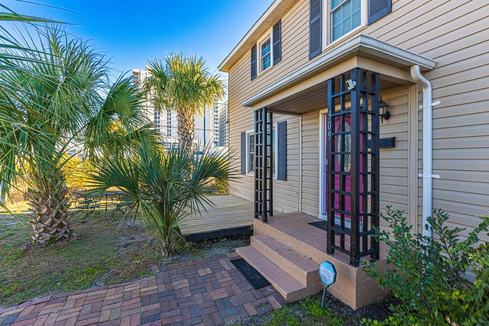 Dazzling Centrally Located Ocean View W 2 Kings, Huge Private Yard, 2 Decks, Firepit, Bbq Myrtle Beach Luaran gambar