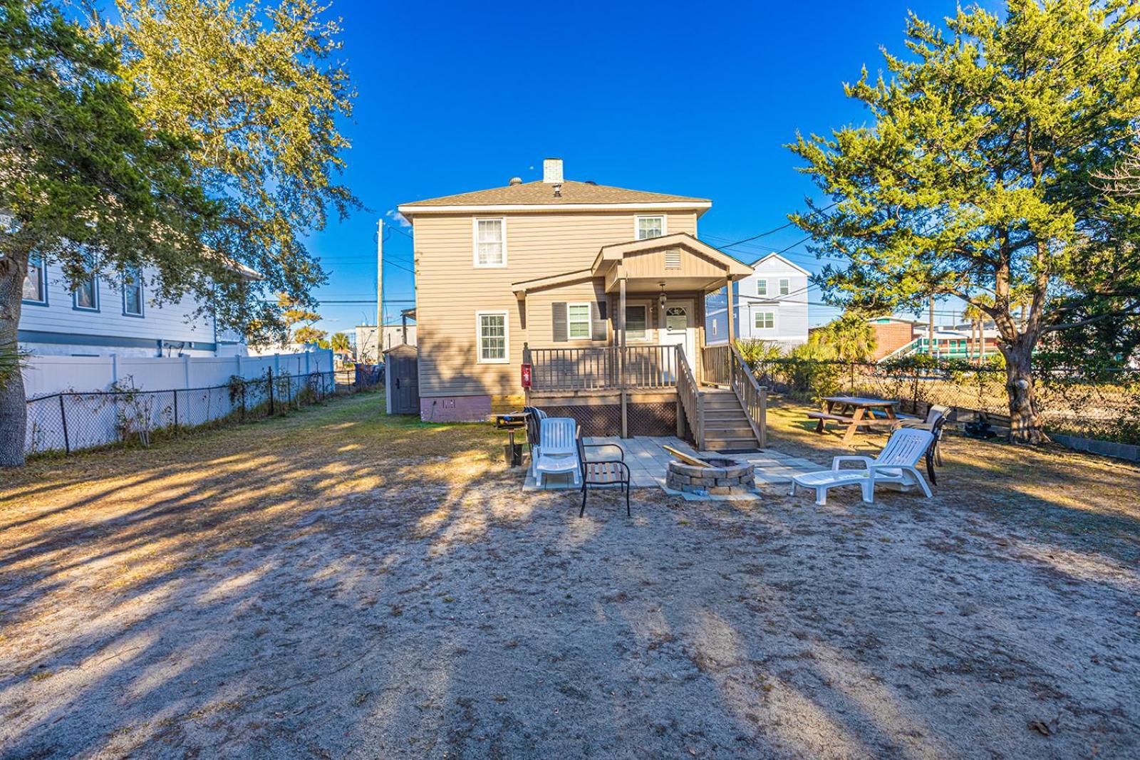 Dazzling Centrally Located Ocean View W 2 Kings, Huge Private Yard, 2 Decks, Firepit, Bbq Myrtle Beach Luaran gambar